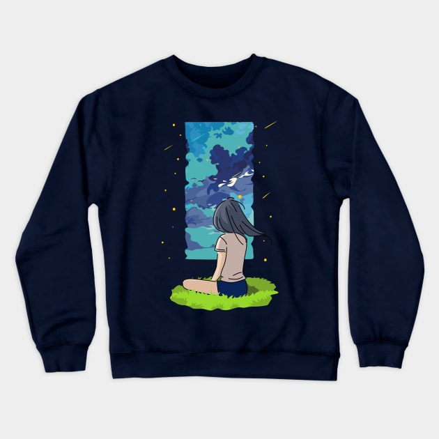 just enjoy it Crewneck Sweatshirt by keenkei